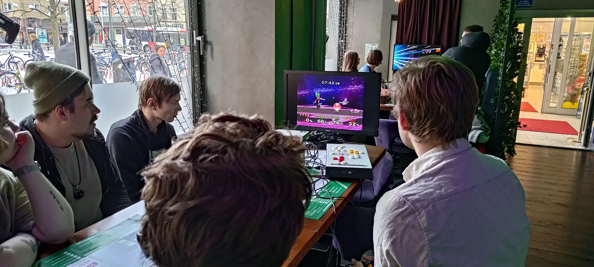 Melee med boysen